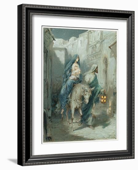 The Flight into Egypt-Ambrose Dudley-Framed Giclee Print