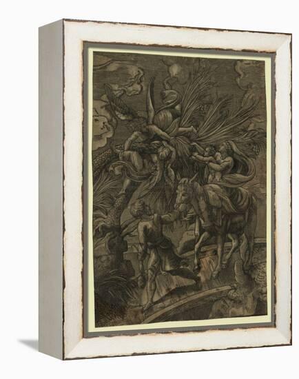 The Flight into Egypt-null-Framed Premier Image Canvas