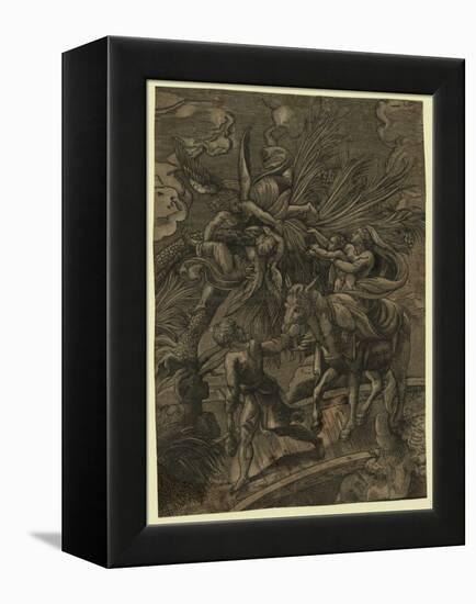 The Flight into Egypt-null-Framed Premier Image Canvas