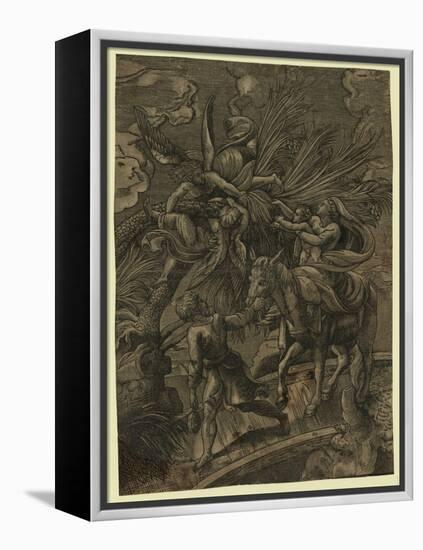 The Flight into Egypt-null-Framed Premier Image Canvas