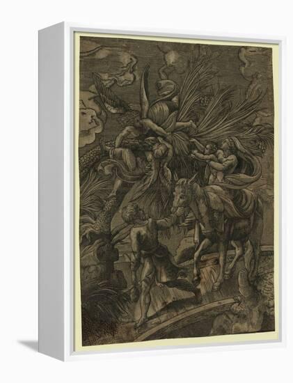 The Flight into Egypt-null-Framed Premier Image Canvas