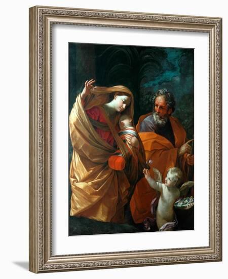 The Flight into Egypt-Guido Reni-Framed Giclee Print