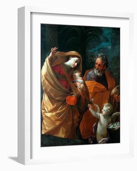 The Flight into Egypt-Guido Reni-Framed Giclee Print