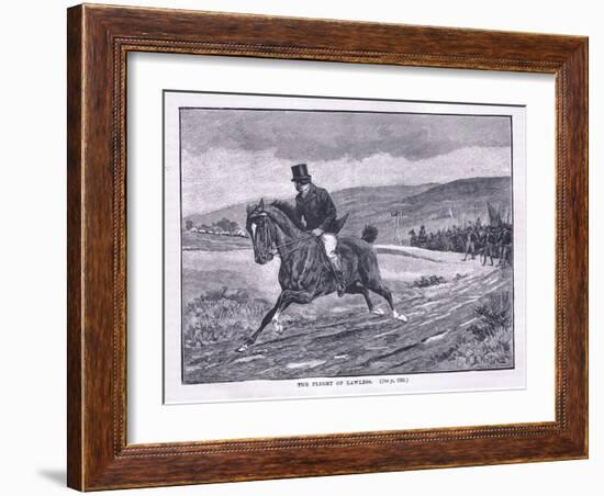 The Flight of Lawless-William Barnes Wollen-Framed Giclee Print