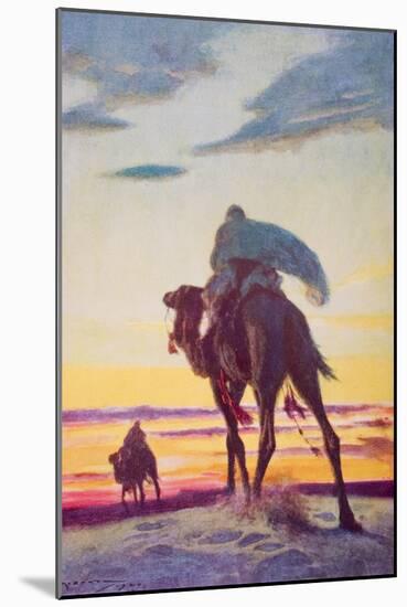 The Flight of Muhammad to Medina-Arthur C. Michael-Mounted Giclee Print