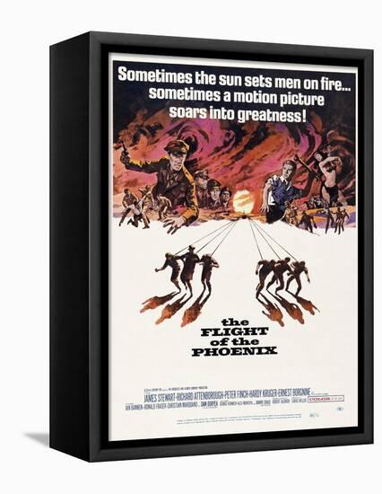 The Flight of the Phoenix, 1965, Directed by Robert Aldrich-null-Framed Premier Image Canvas