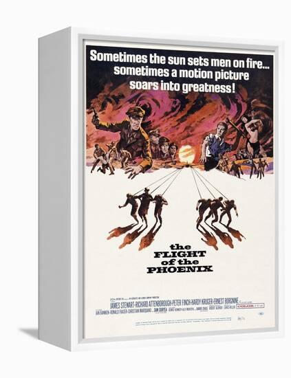 The Flight of the Phoenix, 1965, Directed by Robert Aldrich-null-Framed Premier Image Canvas