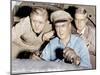 THE FLIGHT OF THE PHOENIX, from left: Richard Attenborough, James Stewart, Hardy Kruger, 1965.-null-Mounted Photo