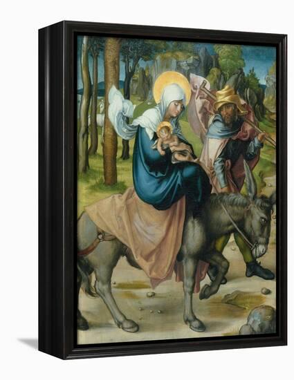 The Flight to Egypt, from the Altar: "The Virgin's Seven Agonies", 1495-96-Albrecht Dürer-Framed Premier Image Canvas