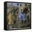 The Flight to Egypt, Story of the Life of Christ-Fra Angelico-Framed Premier Image Canvas