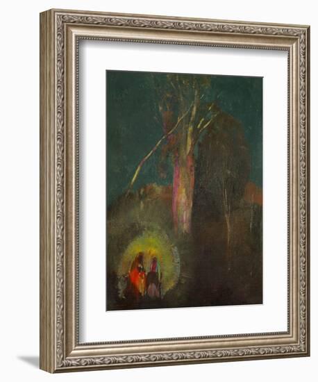 The Flight to Egypt-Odilon Redon-Framed Giclee Print