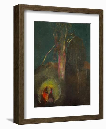 The Flight to Egypt-Odilon Redon-Framed Giclee Print