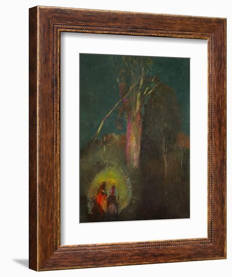 The Flight to Egypt-Odilon Redon-Framed Giclee Print