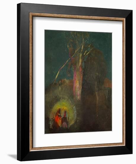 The Flight to Egypt-Odilon Redon-Framed Giclee Print