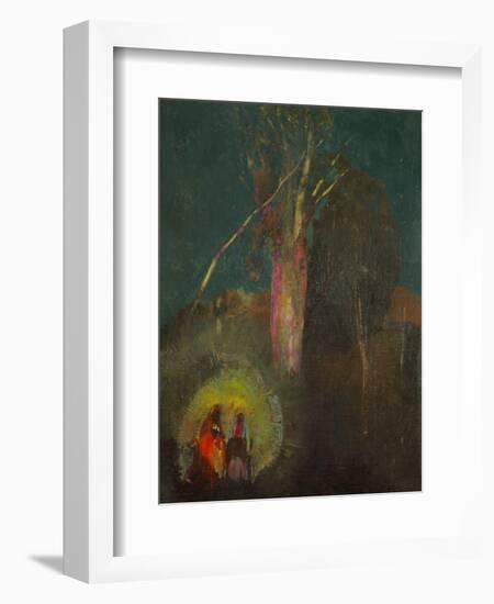 The Flight to Egypt-Odilon Redon-Framed Giclee Print