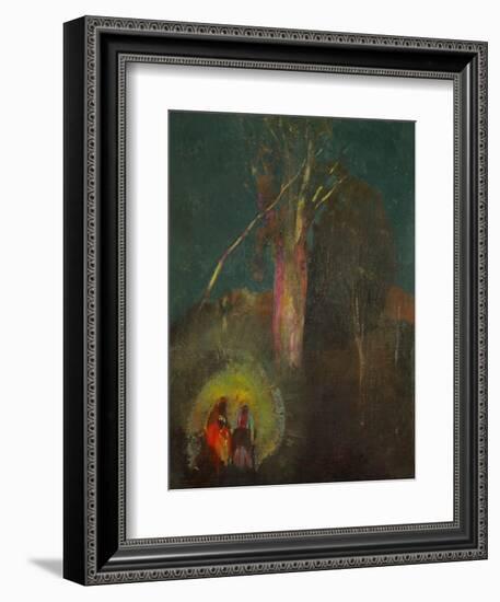 The Flight to Egypt-Odilon Redon-Framed Giclee Print