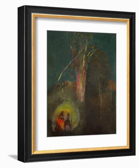 The Flight to Egypt-Odilon Redon-Framed Giclee Print