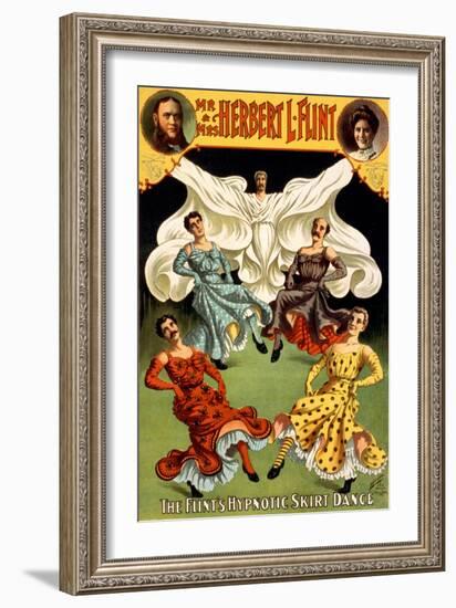 The Flints, American Hypnotists-Science Source-Framed Giclee Print