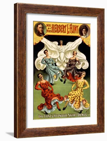 The Flints, American Hypnotists-Science Source-Framed Giclee Print