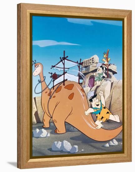 The Flintstones, 1960-null-Framed Premier Image Canvas