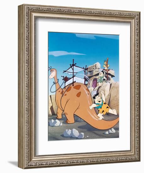 The Flintstones, 1960-null-Framed Premium Giclee Print