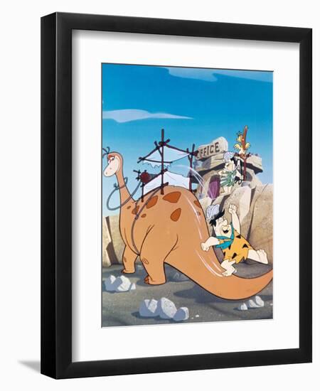 The Flintstones, 1960-null-Framed Premium Giclee Print