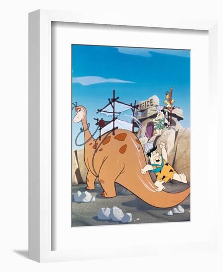 The Flintstones, 1960-null-Framed Premium Giclee Print