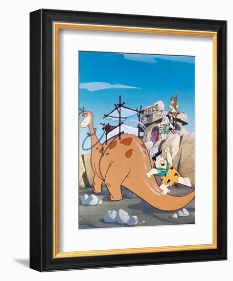The Flintstones, 1960-null-Framed Premium Giclee Print