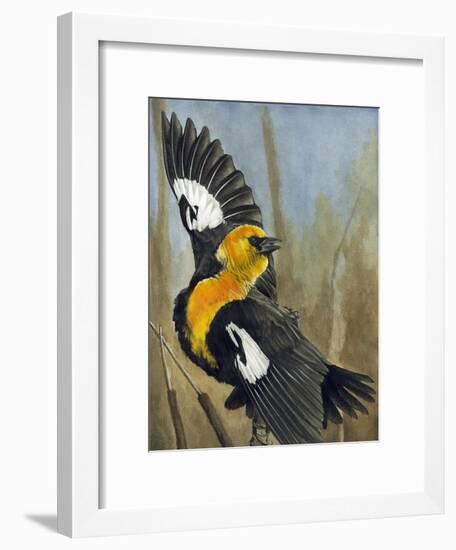 The Flirt-Barbara Keith-Framed Giclee Print