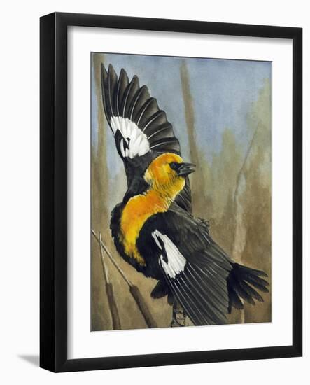 The Flirt-Barbara Keith-Framed Giclee Print