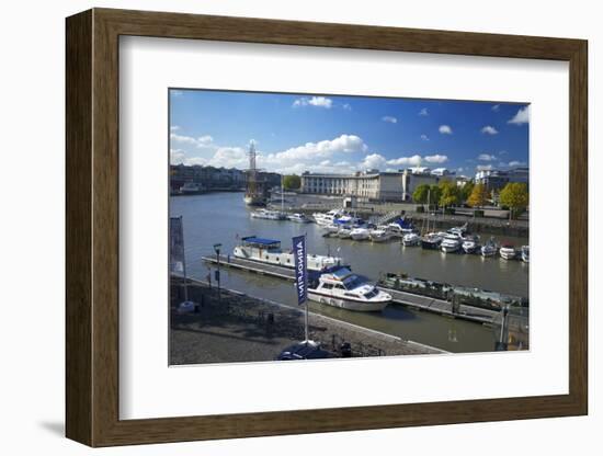 The Floating Harbour, Bristol, England, United Kingdom, Europe-Rob Cousins-Framed Photographic Print