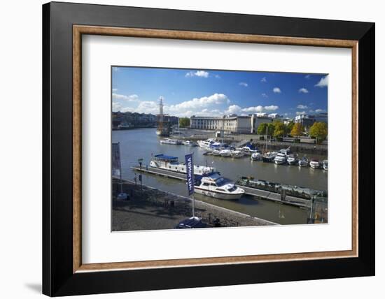 The Floating Harbour, Bristol, England, United Kingdom, Europe-Rob Cousins-Framed Photographic Print