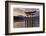 The Floating Miyajima Torii Gate of Itsukushima Shrine at Sunset-Stuart Black-Framed Photographic Print