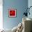 The Floating Red-Susse Volander-Framed Art Print displayed on a wall