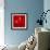 The Floating Red-Susse Volander-Framed Art Print displayed on a wall