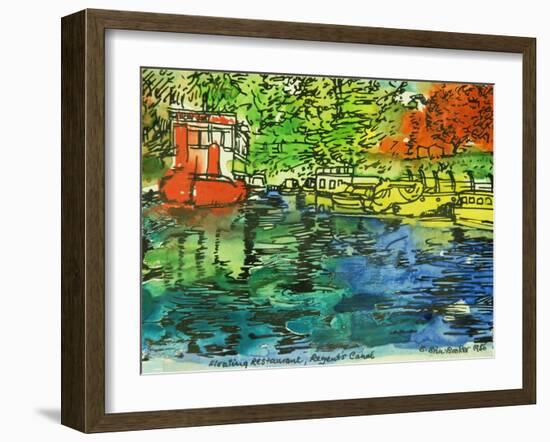 The Floating Restaurant-Brenda Brin Booker-Framed Giclee Print