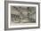 The Floating Swimming-Bath in the Thames at Charing-Cross-null-Framed Giclee Print