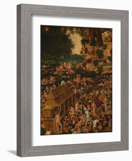 The Flood, 1450--99-Italian School-Framed Giclee Print