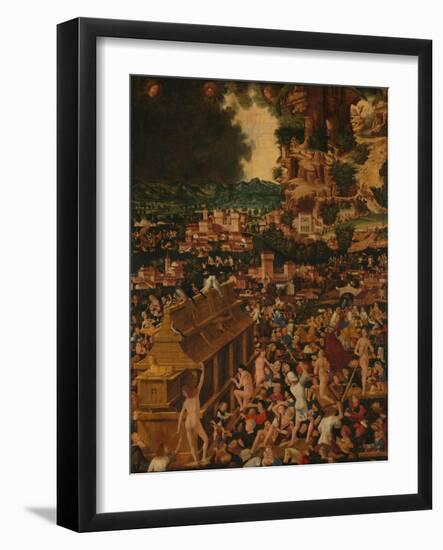 The Flood, 1450--99-Italian School-Framed Giclee Print