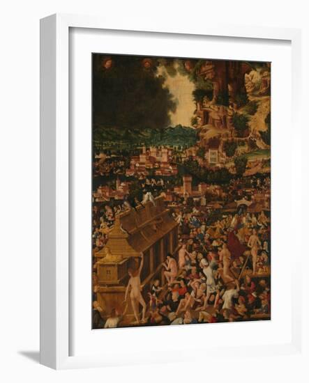 The Flood, 1450--99-Italian School-Framed Giclee Print