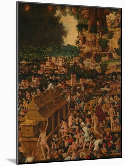 The Flood, 1450--99-Italian School-Mounted Giclee Print