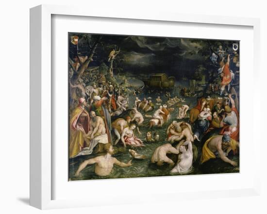 The Flood, 1588-Kaspar Memberger-Framed Giclee Print