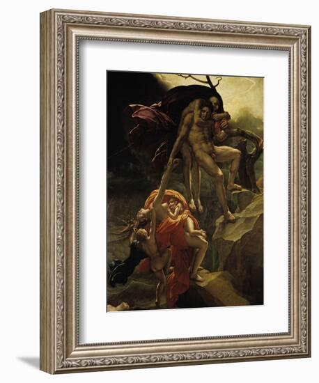 The Flood, 1806-Anne-Louis Girodet de Roussy-Trioson-Framed Giclee Print