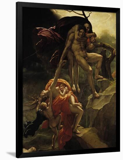 The Flood, 1806-Anne-Louis Girodet de Roussy-Trioson-Framed Premium Giclee Print