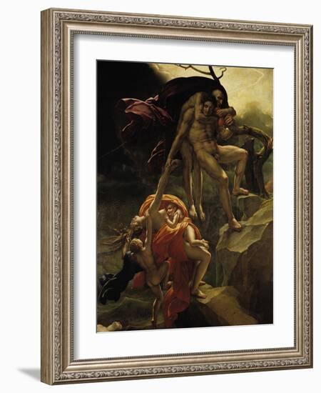 The Flood, 1806-Anne-Louis Girodet de Roussy-Trioson-Framed Giclee Print