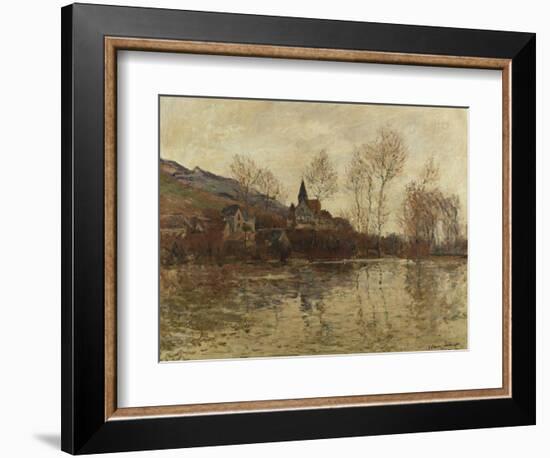 The Flood at Giverny, 1886-Alfred Thompson Bricher-Framed Giclee Print
