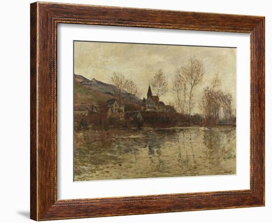 The Flood at Giverny, 1886-Alfred Thompson Bricher-Framed Giclee Print