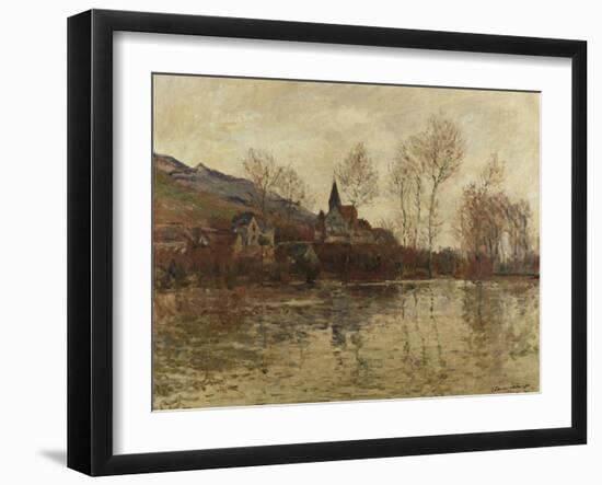 The Flood at Giverny, 1886-Alfred Thompson Bricher-Framed Giclee Print