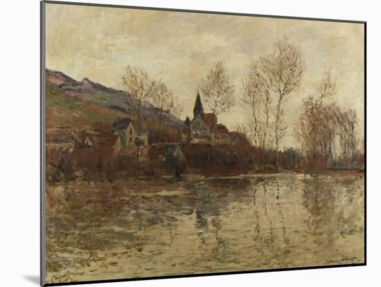 The Flood at Giverny, 1886-Alfred Thompson Bricher-Mounted Giclee Print