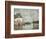 The Flood at Port-Marly-Alfred Sisley-Framed Giclee Print